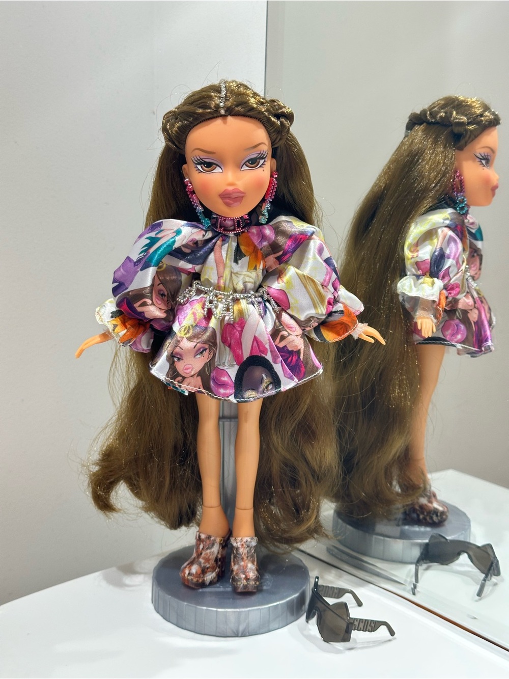 Mint Bratz® x GCDS Special Edition Designer Yasmin Fashion Doll, Multicolor